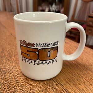 Simplot Minerals and Chemical Group 50th Anniversary Commemorative Coffee Cup